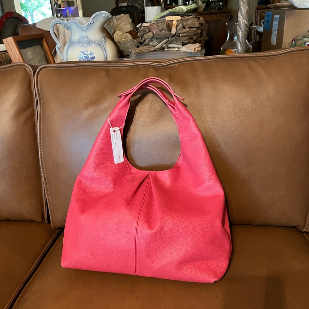 Lago Hot Pink Hobo Bag for Women